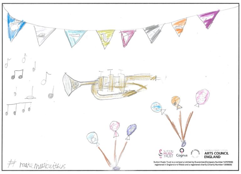 Artistic musical design for "Note Home" reward scheme