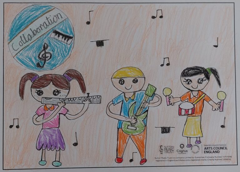 Artistic musical design for "Note Home" reward scheme